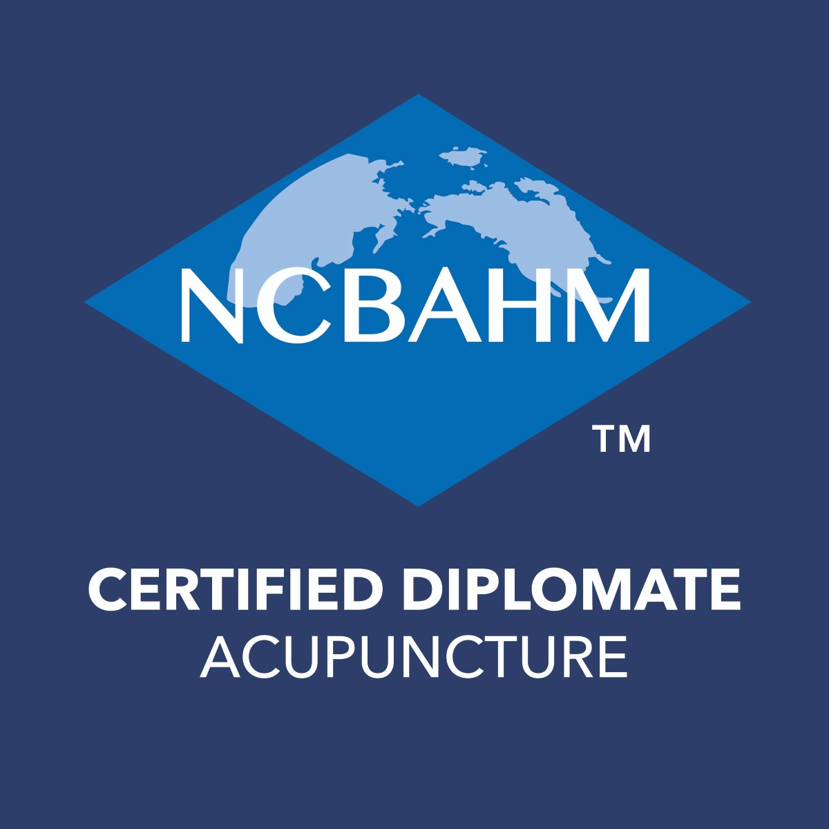 NCBAHM Certified Diplomate in Acupuncture